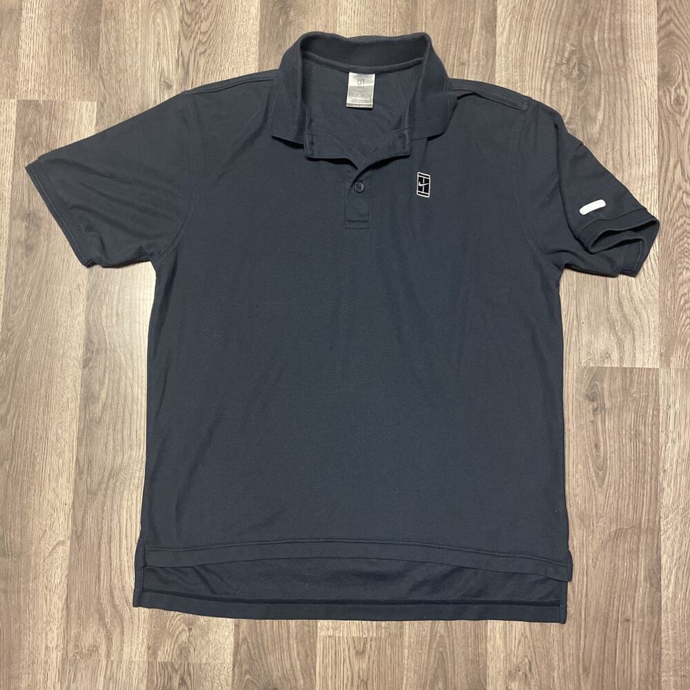 Nike Court Polo Shirt Top Advantage Tennis FZ6907-478 Men's Small S Slim Fit